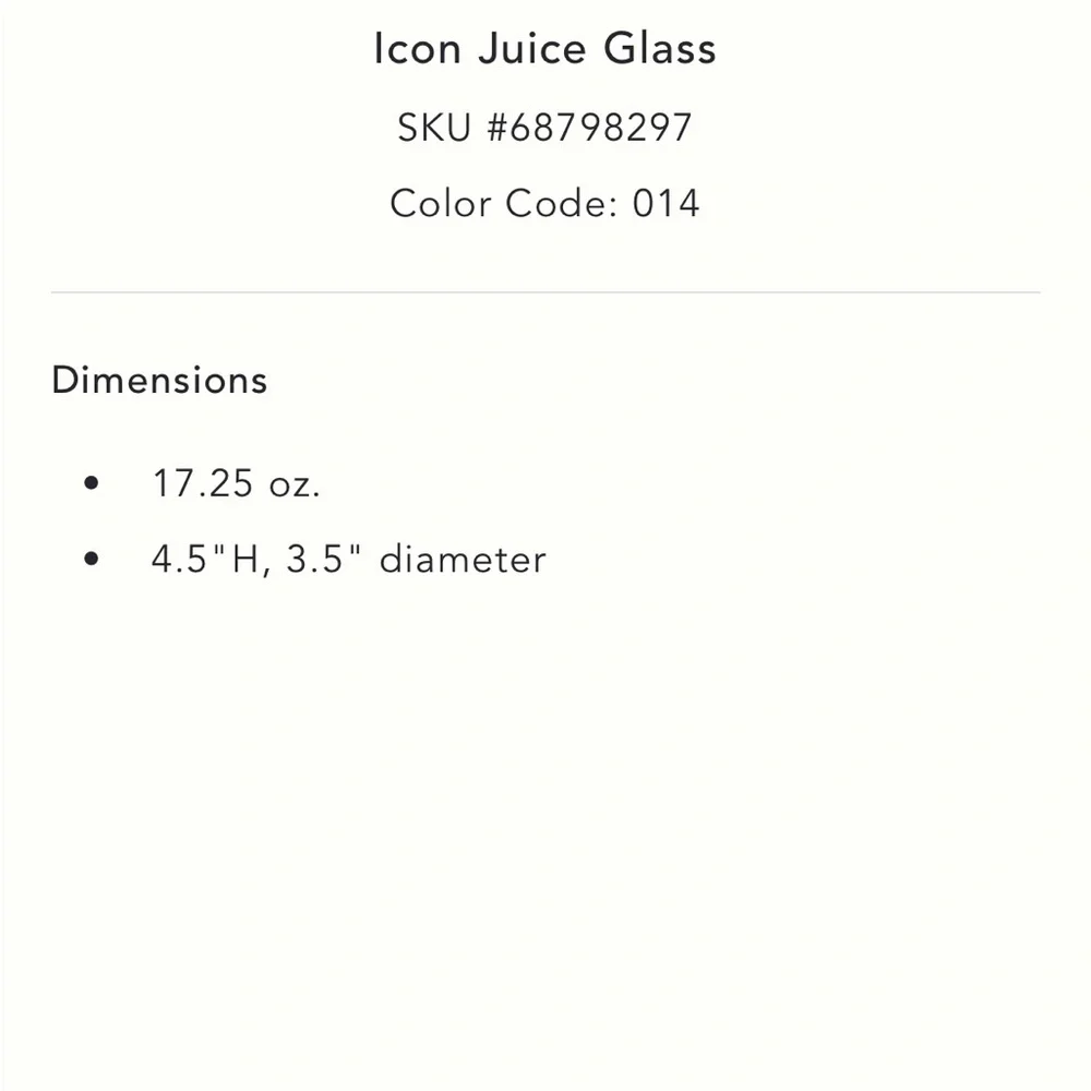 Anthropologie Valentines icon juice glass angel heart